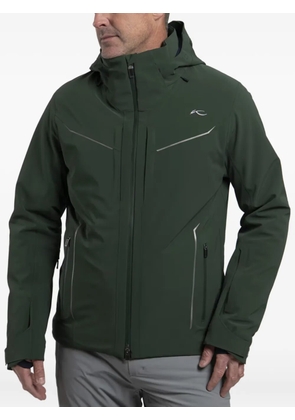 KJUS reflective-detail hooded jacket - Green