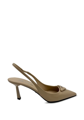 Prada point-toe slingback pumps - Neutrals