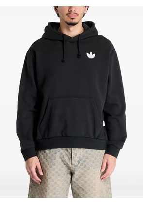 adidas Skeleton print-graphic hoodie - Black