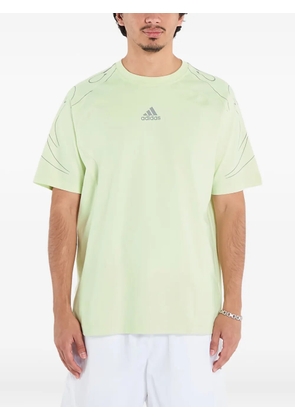 adidas Adilenium Teamgeist graphic-print T-shirt - Green