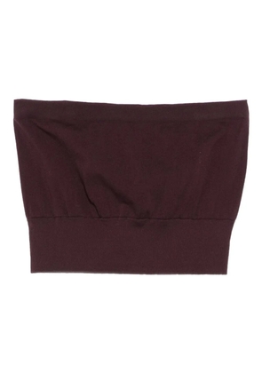Wolford ribbed bandeu top - Purple