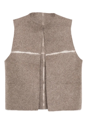 NORLHA Felt vest - Grey