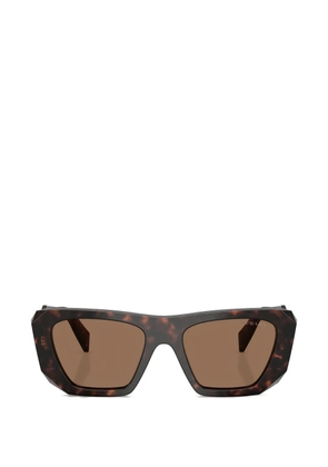 Prada Eyewear oversized sunglasses - Brown