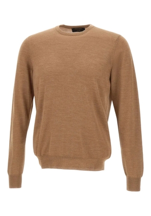 Gran Sasso crew-neck top - Brown