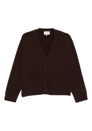 MC2 Saint Barth Madie wool V-neck cardigan - Brown