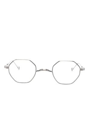 Lunor geometric-frame glasses - Grey