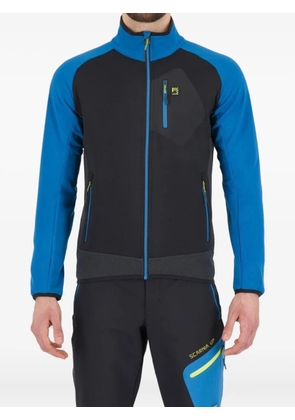 KARPOS zip-up panelled sweater - Black