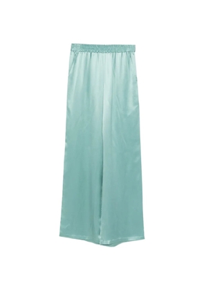 Eleventy silk trousers - Blue