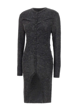 A. ROEGE HOVE Marie buttoned dress - Grey