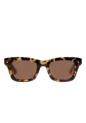 Peter And May S129 Vaillant square-frame sunglasses - Brown