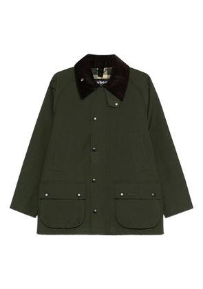 Barbour Bedale corduroy-collar jacket - Green