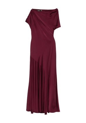 Lauren Ralph Lauren draped maxi dress - Red