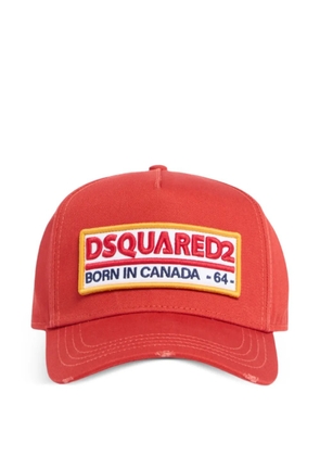 DSQUARED2 logo-patch baseball cap