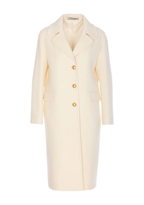 Tagliatore Layla single-breasted coat - White