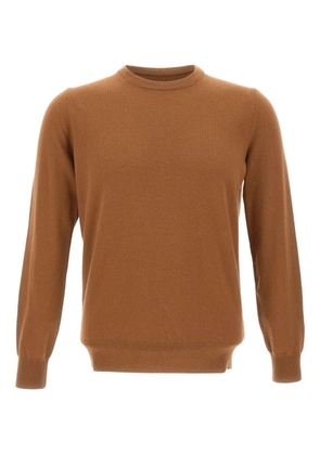 Kangra ribbed crew neck sweater - Brown