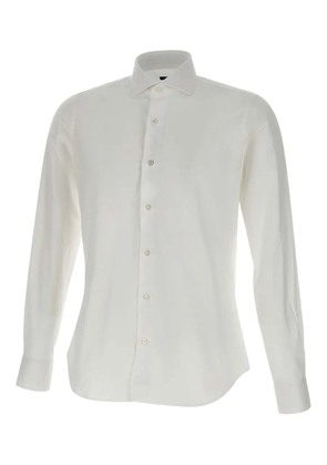 Marchesani buttoned long-sleeved shirt - White