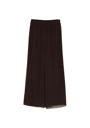 Marina Rinaldi georgette palazzo pants - Brown