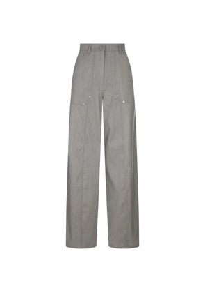 Max Mara Abetaia button trousers - Grey