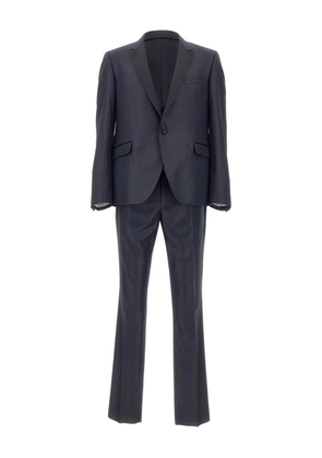 Carlo Pignatelli flap pocket three-piece suit - Blue