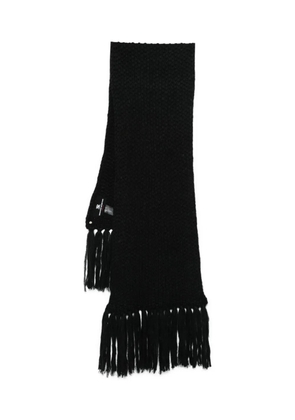 Ermanno Scervino fringed scarf - Black
