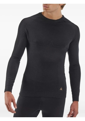 bioma long-sleeved merino-wool base layer - Black