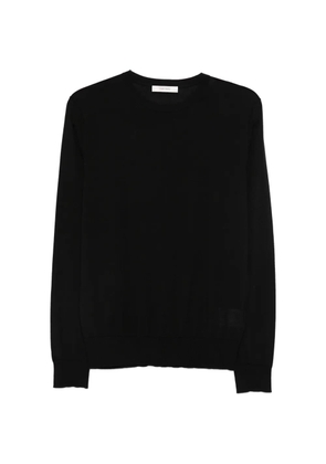 IVORY PARIS round-neck sweater - Black