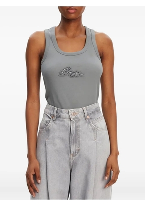 BOSS logo-embellished tank top - Grey