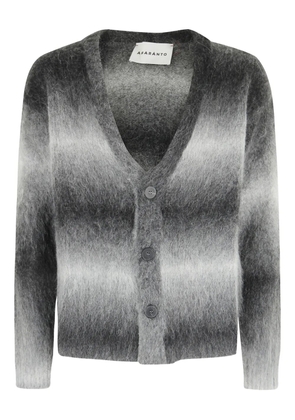 AMARANTO V-neck cardigan - Grey