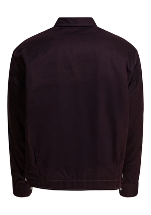 Needles patch-pocket zip-up jacket - Red