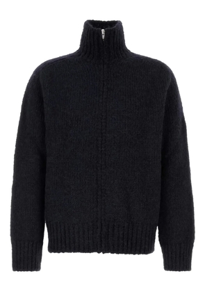 Jil Sander mohair blend cardigan - Blue