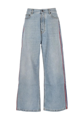 Fiorucci logo-patch jeans - Blue