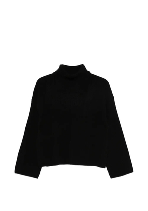 IVORY PARIS turtle-neck sweater - Black
