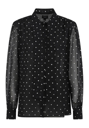 Giambattista Valli polka dot-pattern blouse - Black