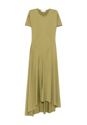 Victoria Beckham zip midi dress - Green