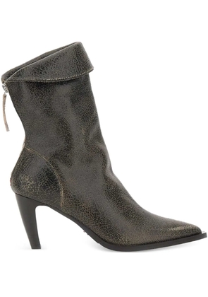 Halmanera 80mm pointed boots - Grey