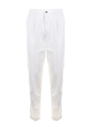 Peserico pleated trousers - White