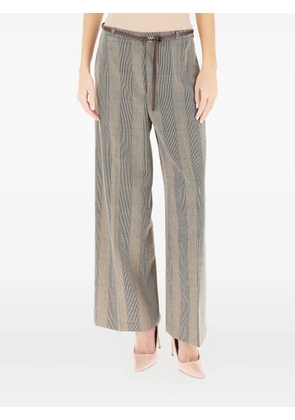 Kocca Engracia checked trousers - Neutrals