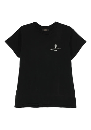 SCHAEFFER'S GARMENT HOTEL round-neck T-shirt - Black