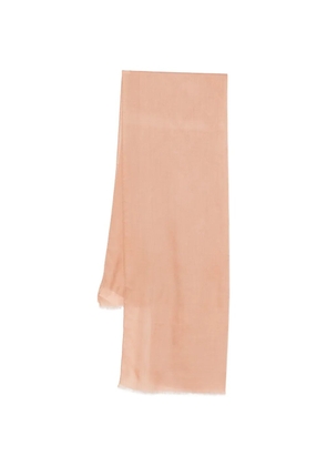 Max Mara MXAZINNIA fringed scarf - Neutrals