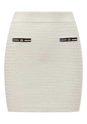 AMIRI pocket-detail mini skirt - Neutrals
