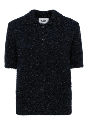 ALPHA STUDIO buttoned polo shirt - Blue