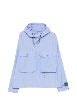 Reese Cooper striped hooded jacket - Blue