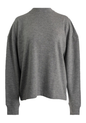The Row mock-neck sweater - Grey