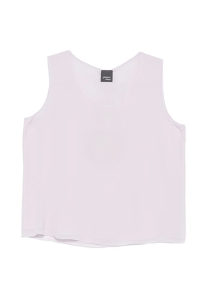 Marina Rinaldi Pmrrapace scoopneck top - Purple