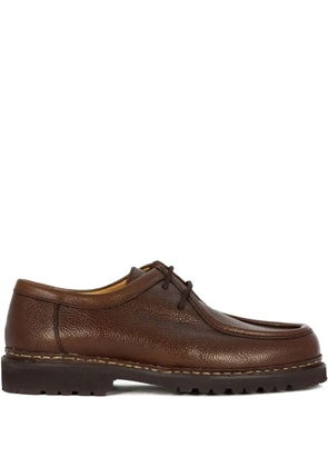 Berwick Shoes 30mm leather lace-up loafers - Brown