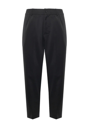 Giuliano Galiano drawstring belt loops trousers - Black