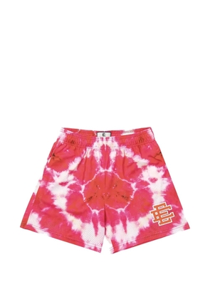 ERIC EMANUEL tie-dye mesh shorts - Pink