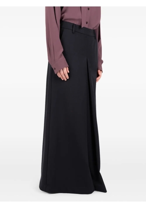 Société Anonyme pleated maxi skirt - Blue