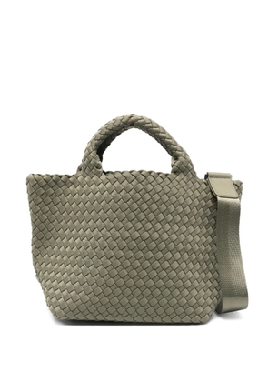 NAGHEDI small St. Barths woven tote bag - Green