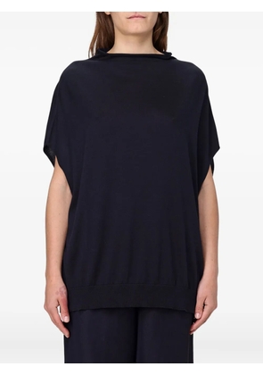 Fabiana Filippi roll-neck knitted top - Blue